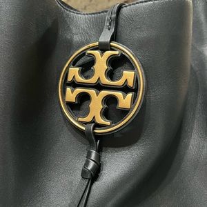 Tory Burch slouchy hobo in black